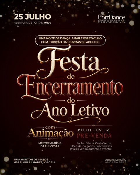 Festa de Encerramento do Ano Letivo